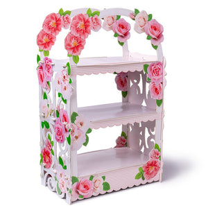 English Rose <br> Treat Stand - Sweet Maries Party Shop