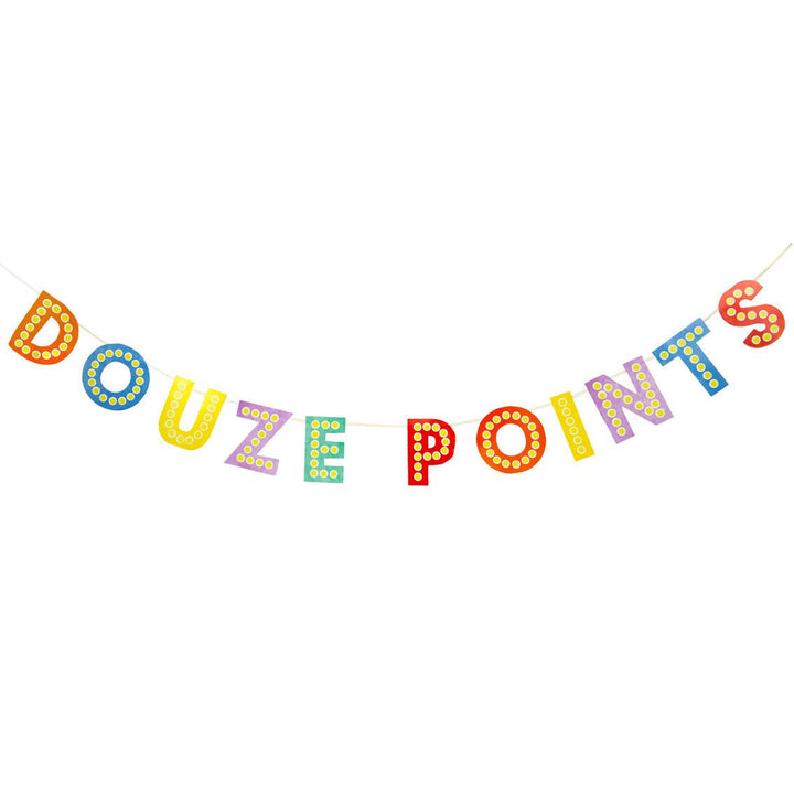 Eurovision Song Contest <br> ‘Douze Points’ Garland - Sweet Maries Party Shop