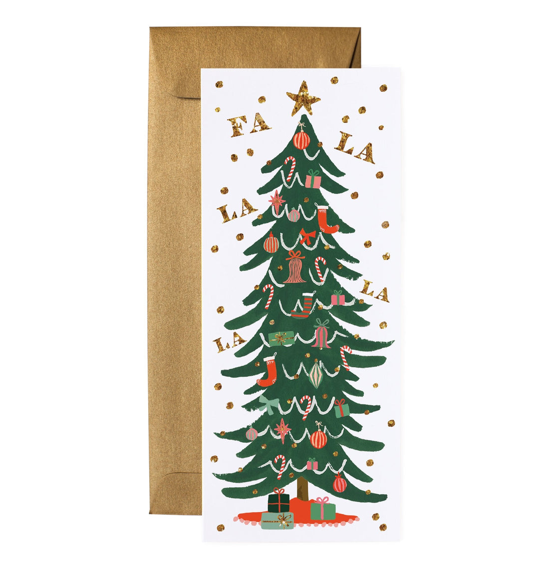 FA LA LA <br> Christmas Card SET - Sweet Maries Party Shop