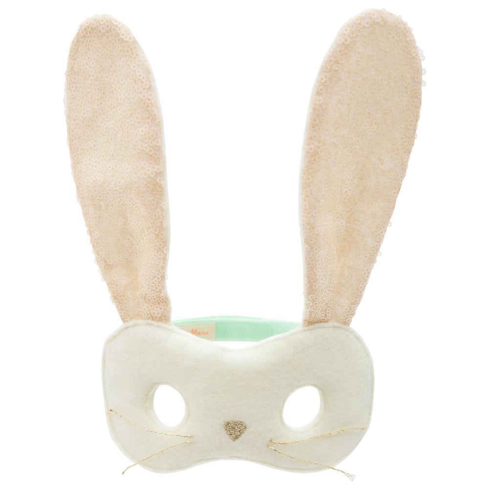 Fabric Bunny Mask <br> Fancy Dress - Sweet Maries Party Shop