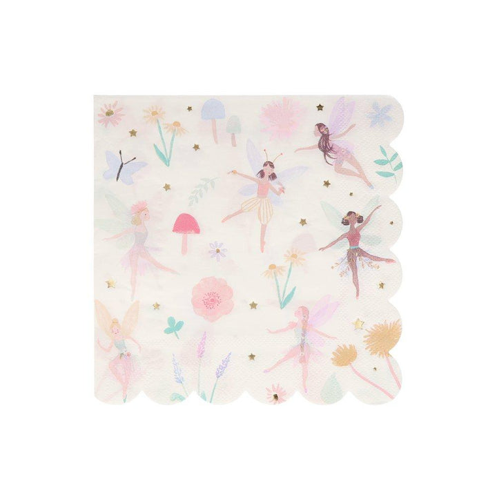 Fairy <br> Napkins (16) - Sweet Maries Party Shop