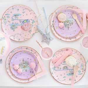 Fairytale <br> Large Plates (10pc) - Sweet Maries Party Shop