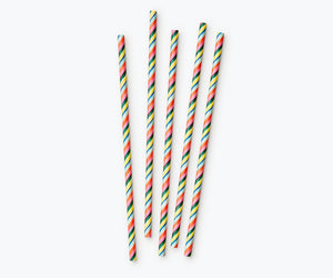 Feliz <br> Paper Straws (25) - Sweet Maries Party Shop