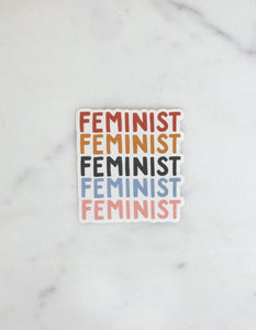 Feminist <br> Sticker - Sweet Maries Party Shop