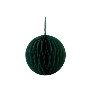 Festive Green <br> Paper Honeycomb Ball (15cm) - Sweet Maries Party Shop