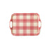 Festive Red Plaid <br> Bamboo Tray