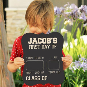 First Day Of School <br> Chalkboard Sign - Sweet Maries Party Shop
