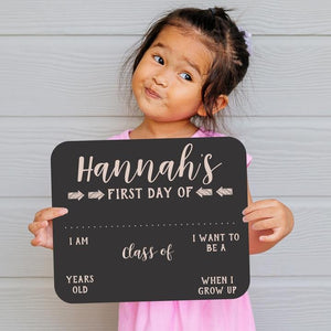 First Day Of School <br> Chalkboard Sign - Sweet Maries Party Shop