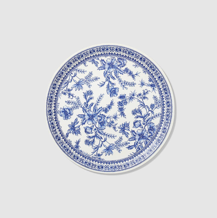 French Toile <br> Large Plates (10pc) - Sweet Maries Party Shop