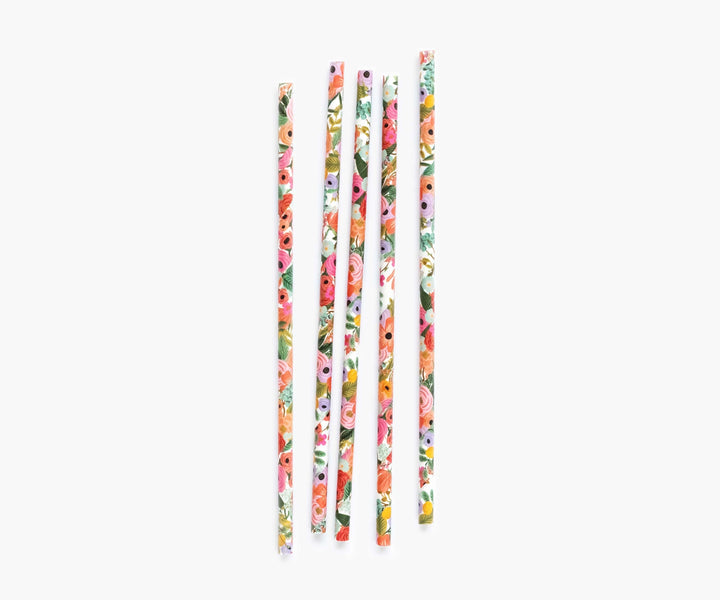 Garden Party <br> Paper Straws (25) - Sweet Maries Party Shop