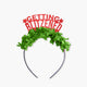 Getting Blitzened <br> Party Crown (Red/Green) - Sweet Maries Party Shop