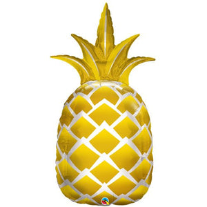 Giant Pineapple Balloon <br> 44”/ 112cm Tall - Sweet Maries Party Shop