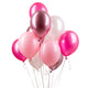 Glossy, Matt & Metallic <br> Box of 12 Balloons - Sweet Maries Party Shop