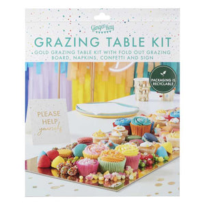 Gold Grazing Board Kit - Sweet Maries Party Shop