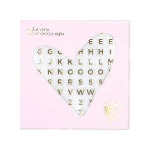 Gold Say Everything <br> Nail Stickers - Sweet Maries Party Shop