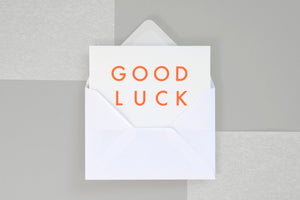 Good Luck <br> Card - Sweet Maries Party Shop