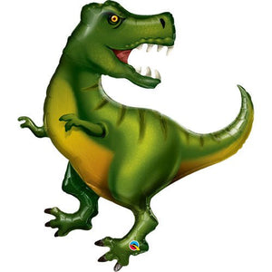 Green T Rex Dinosaur <br> 42”/107cm Tall - Sweet Maries Party Shop