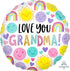 Love You Grandma <br> 18” Inflated Balloon