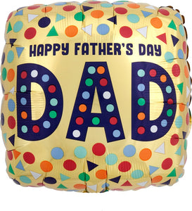 Happy Father’s Day <br> Inflated Balloon - Sweet Maries Party Shop
