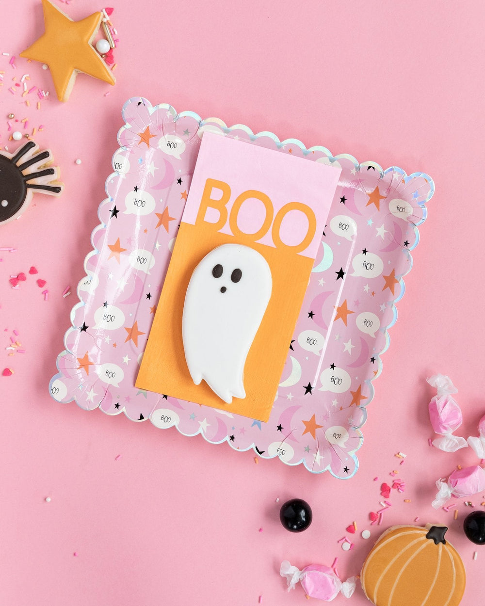 Happy Haunting <br> Scalloped Plates - Sweet Maries Party Shop