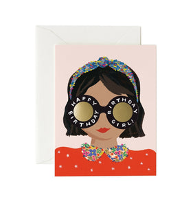 Headband Birthday Girl <br> Birthday Card - Sweet Maries Party Shop