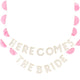 Here Comes The Bride <br> Garland - Sweet Maries Party Shop