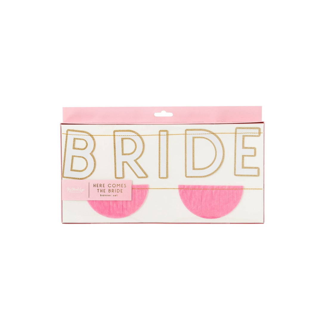 Here Comes The Bride <br> Garland - Sweet Maries Party Shop