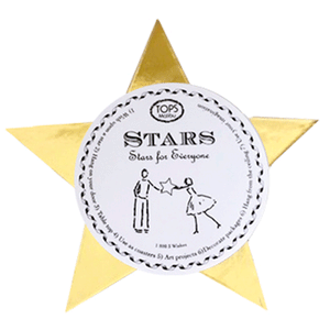 Hollywood Stars <br> Metallic Table Decor/Coasters (12pc) - Sweet Maries Party Shop
