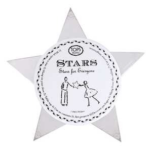 Hollywood Stars <br> Metallic Table Decor/Coasters (12pc) - Sweet Maries Party Shop