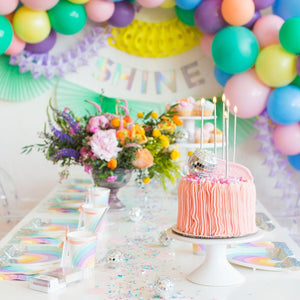 Holographic Say Everything! <br> Garland Set - Sweet Maries Party Shop