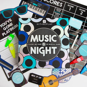 Host Your Own <br> Music Games Night - Sweet Maries Party Shop