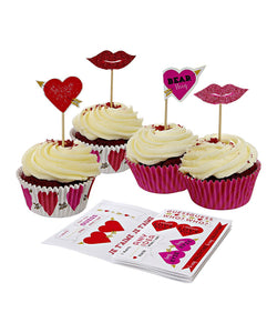 Hugs & Kisses <br> Cupcake Kit - Sweet Maries Party Shop