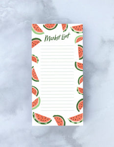 Idlewild Co. <br> Watermelon Market List Notepad - Sweet Maries Party Shop