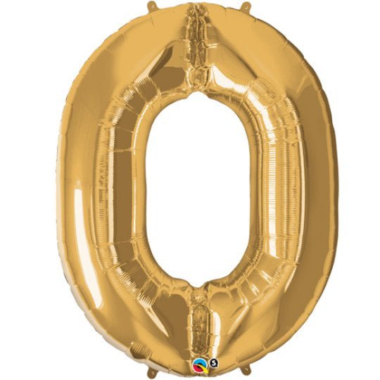 Inflated Gold <br> Giant Birthday Number - Sweet Maries Party Shop