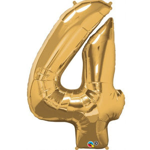 Inflated Gold <br> Giant Birthday Number - Sweet Maries Party Shop
