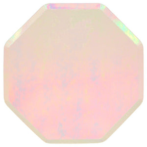 Iridescent <br> Dinner Plates (8) - Sweet Maries Party Shop