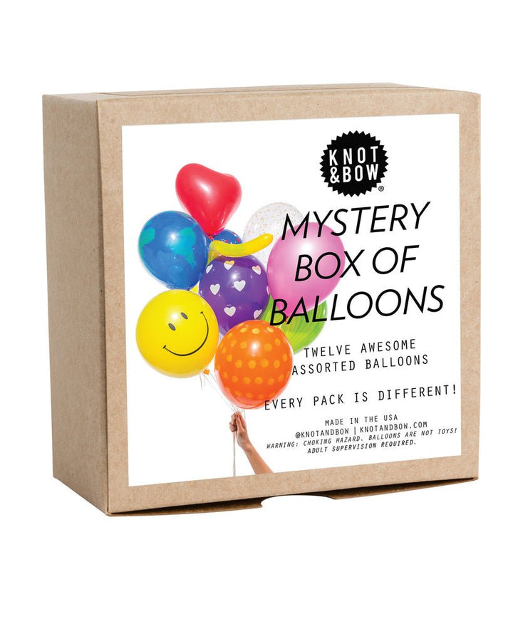 Knot & Bow Mystery Mix <br> Assorted Balloons - Sweet Maries Party Shop