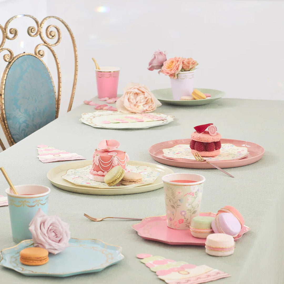 Ladurée Paris <br> Dinner Plates (8) - Sweet Maries Party Shop