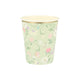 Ladurée Paris x Meri Meri <br> Floral Paper Cups (8pc) - Sweet Maries Party Shop