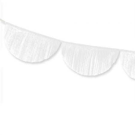 Large Scalloped Fringe <br> Garland - Sweet Maries Party Shop