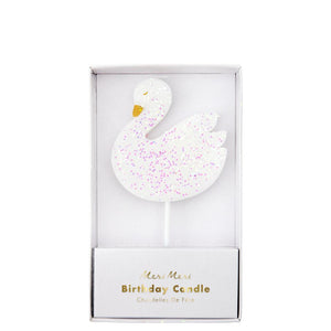 Large Swan <br> Candle - Sweet Maries Party Shop