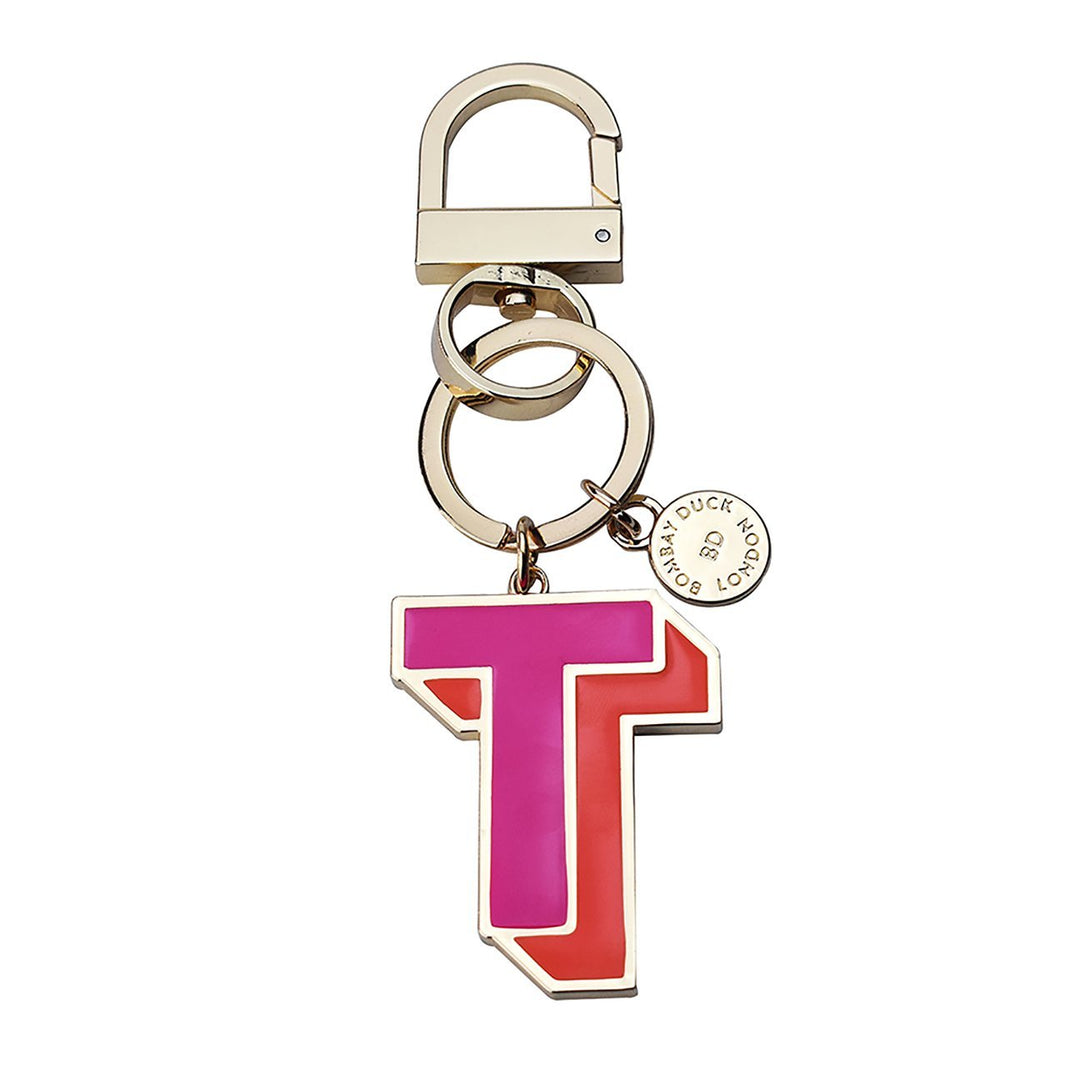 Letterpop <br> Enamel Keyring - Sweet Maries Party Shop