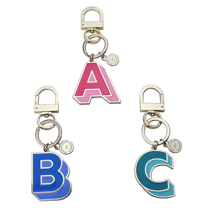 Letterpop <br> Enamel Keyring - Sweet Maries Party Shop