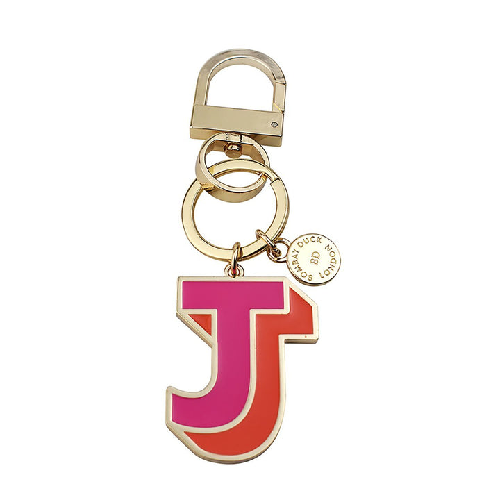 Letterpop <br> Enamel Keyring - Sweet Maries Party Shop