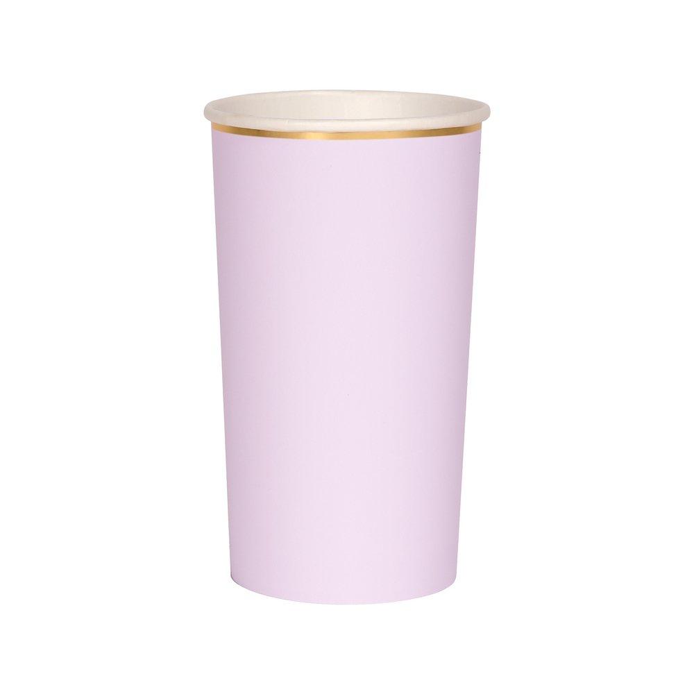 Lilac <br> Highball Cups - Sweet Maries Party Shop