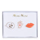 Lips, Hand & Bubble <br> Enamel Pins - Sweet Maries Party Shop