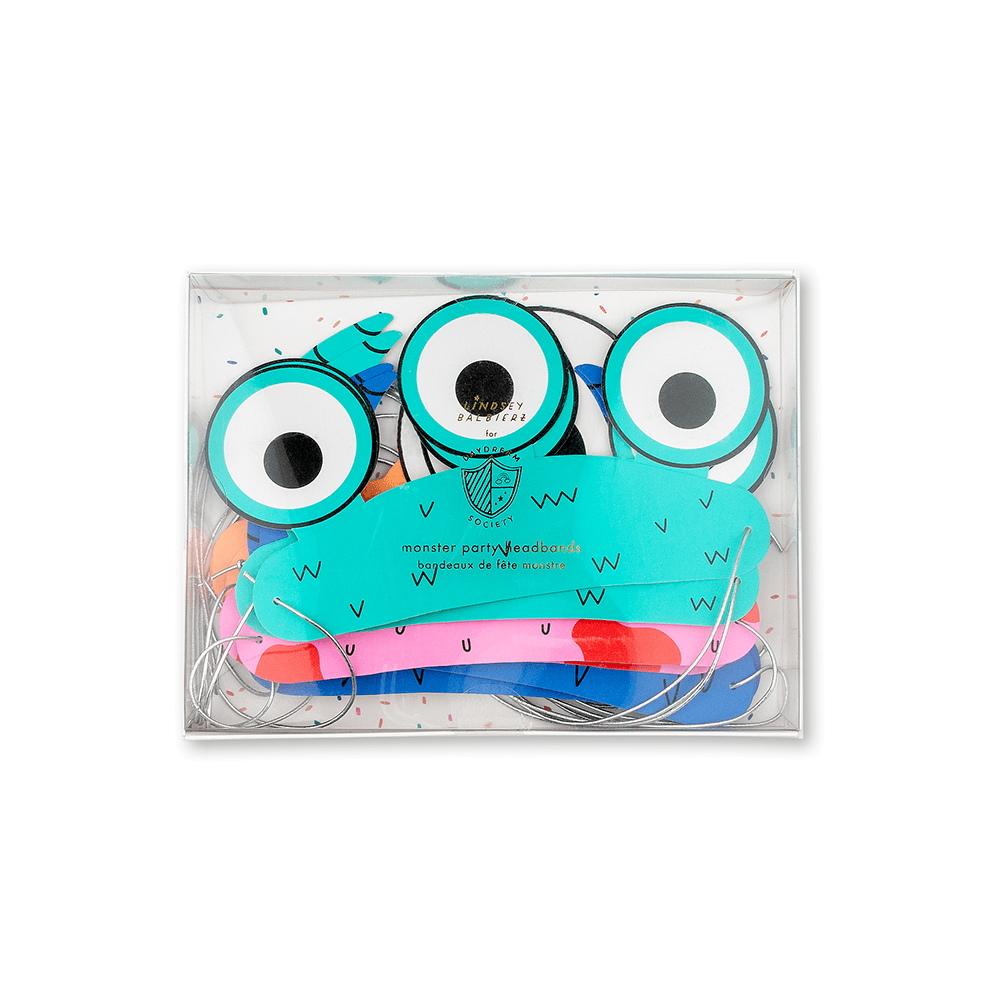 Little Monsters <br> 8 Headbands - Sweet Maries Party Shop