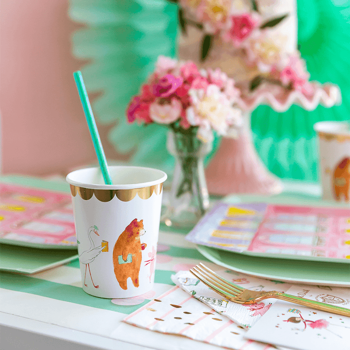 Lola Dutch <br> Parade Cups (8) - Sweet Maries Party Shop