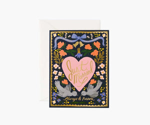 Love Birds <br> Just Married Card - Sweet Maries Party Shop