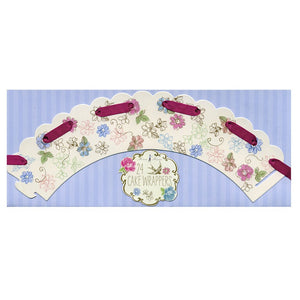 Love in the Afternoon <br> Cake Wrappers (24) - Sweet Maries Party Shop